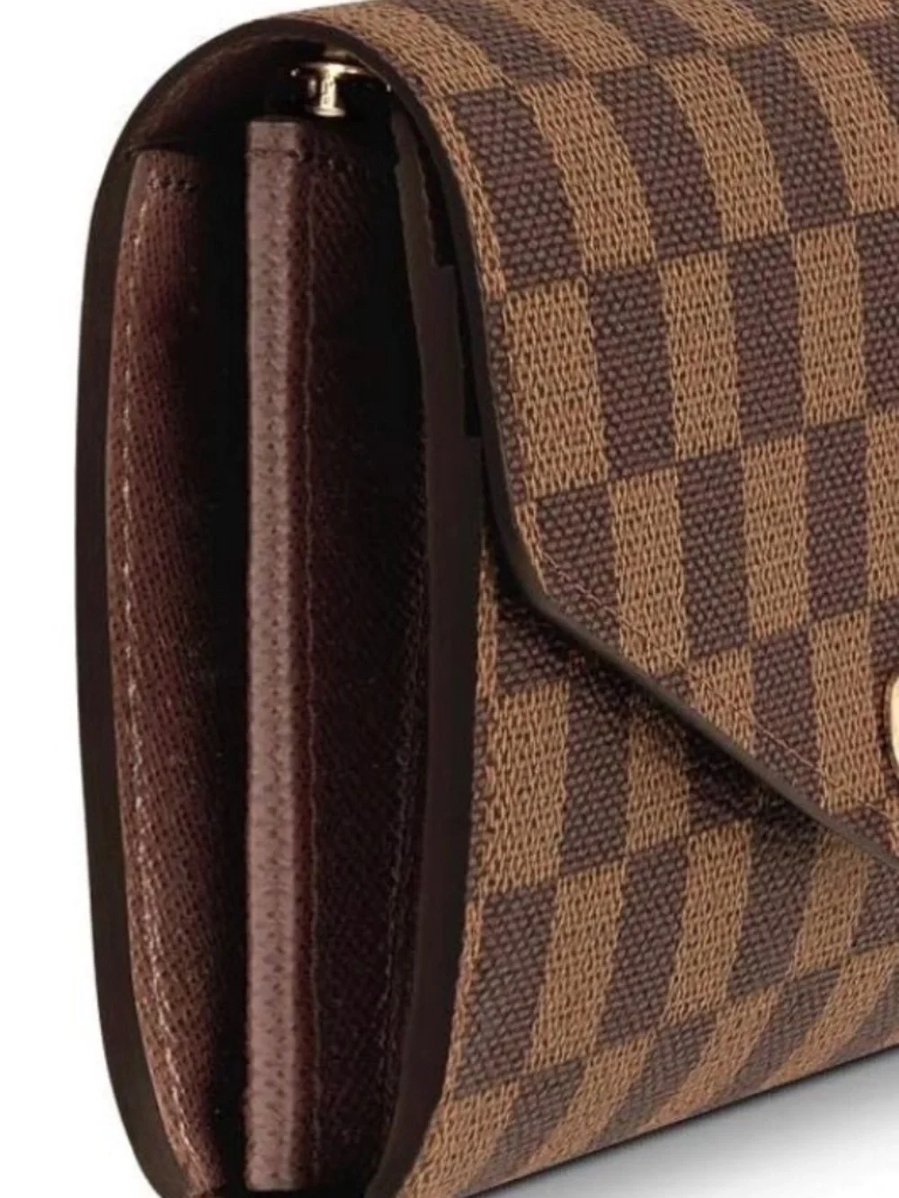 LOUIS VUITTON DAMIER EBENE SARAH WALLET